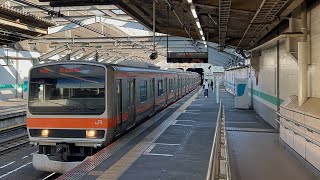 発車メロディが更新されたJR武蔵野線新小平駅