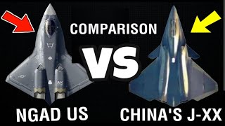 NGAD US Versus China’s J-XX: The Epic Duel for 6th Generation Fighter Jet Dominance !?