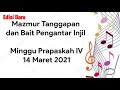 Mazmur Tanggapan ||EDISI BARU||Minggu Prapaskah IV -Tahun B|| 14 Maret 2021 || Lasri Sitanggang