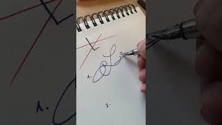 How to sign the letter L?❤️