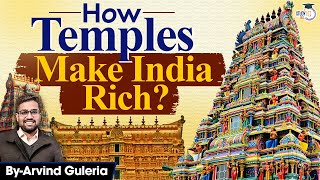 How Temples In India Contribute To National Wealth | Economic Impact Explained By Arvind Guleria