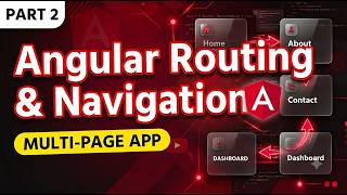 Angular Tutorial Series Part 2 | Angular Navigation, Routing & Multi-Page Application