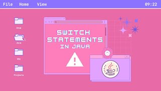 CSCE 111- Switch Statements in Java