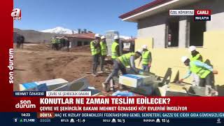 A Haber Özel Röportaj Malatya Doğanşehir Yolkoru Köy Evleri