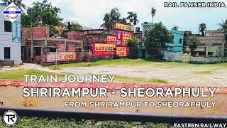 Serampore to Seorafuli By Howrah - Bandel Local (West Bengal Local EMU Trains Videos)