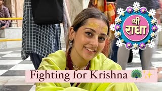 Fighting for Krishna | Anagha Bhosale | Krishna consciousness