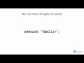 Return Values