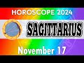 🙌 ASK THE UNIVERSE AND YOU WILL HAVE IT ✅horoscope👀 horoscope for today SAGITTARIUS NOVEMBER 17 2024