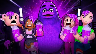 I TRIED THE GRIMACE SHAKE PART 2! | Roblox | funny moments