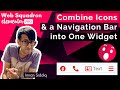 Elementor -  Combine Icons and Navigation Bar Icons into One Widget