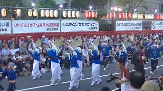 新粋連・第61回東京高円寺阿波おどり2017年8月27日（日）みなみ演舞場