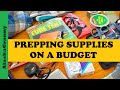 Prepping Supplies On A Budget...Dirt Cheap Prepping Supplies...Prepper Supplies to Stockpile