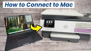How to Pair Mac Computer With the HP OfficeJet Pro 8135e Printer
