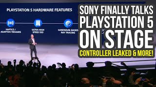Sony Finally Talks About PlayStation 5 On Stage & Controller Leaked (PS5 News)