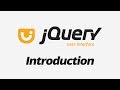 jQuery UI Tutorial |  Introduction