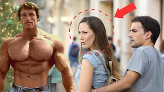 When Arnold Schwarzenegger goes Shirtless in Public...