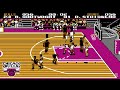 tecmo nba basketball nes gameplay 4k60fps