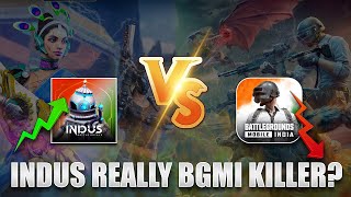 😍FINALLY INDIAN BATTLE ROYALE INDUS IS HERE! | TOP 10 BGMI VS INDUS COMPARISON | GAMEPLAY, GRAPHICS.