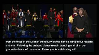 Spring '22 Convocation- Faculty of Arts + The Chang School of Continuing Education