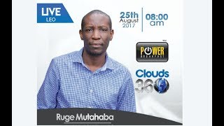 LIVE CLOUDS 360 EXCLUSIVE INTERVIEW WITH RUGE MUTAHABA