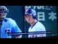 giants in 東京ドーム2015年 長野久義 満塁で走者一掃のタイムリー3ベースヒット