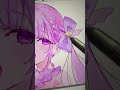 【ホロライブ】湊あくあを描いてみた【illustration making 】 shorts