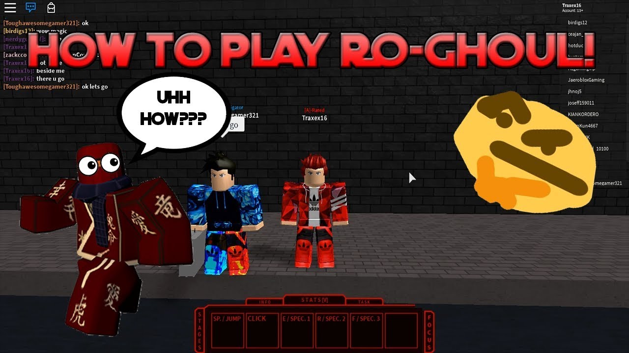 Roblox Ro-Ghoul Tutorial | How To Play Ro-Ghoul! Basics And More! - YouTube