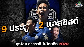 สุภโชค สารชาติ !! 9 ประตู 2 แอสซิสต์ กับบุรีรัมย์ ยูไนเต็ด ในศึกไทยลีก 2020