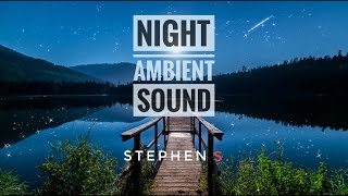 Night Ambient Sounds, Cricket, Swamp at Night, Study, Sleep and Relaxation Meditation Sounds