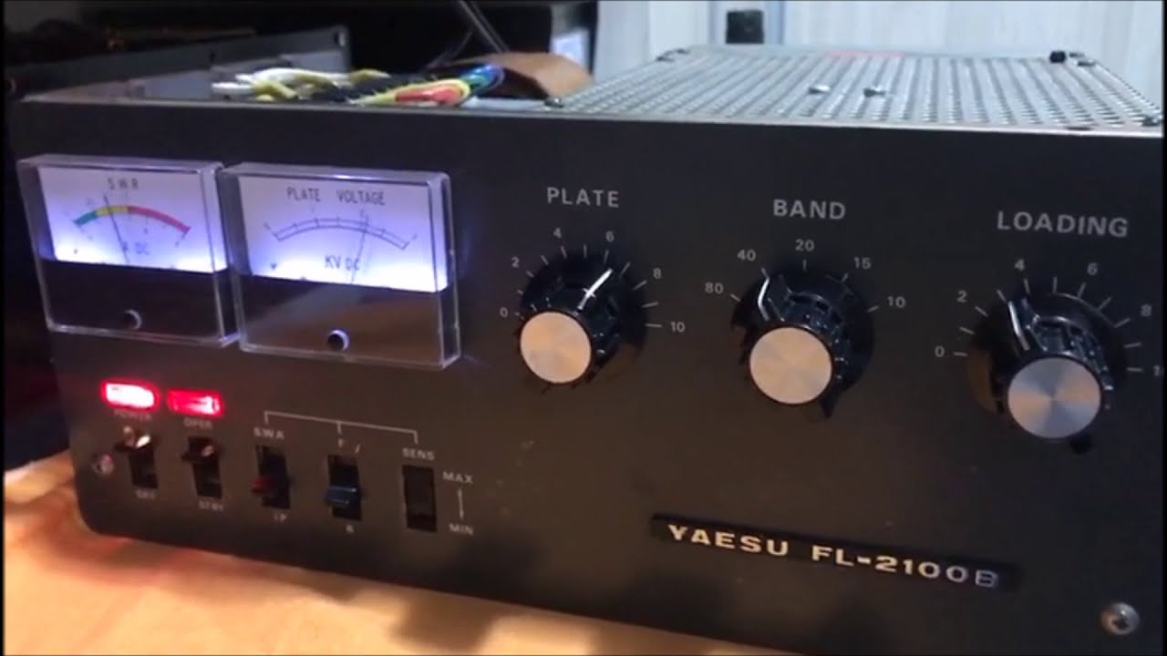 YAESU FL-2100B RESTAURATION POR PY4HI - YouTube