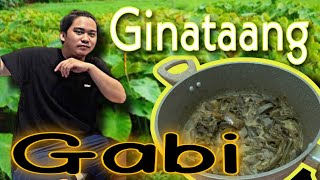 Ginataang Gabi || How to Cook Ginataang Gabi