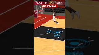 MJ23... Free throw line dunk #nba2k mobile