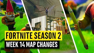 Fortnite | All Season 2 Map Updates and Hidden Secrets! WEEK 14 (chapter 2)