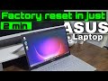 Asus laptop factory reset hindi| how to factory reset windows 10| how to format asus laptop