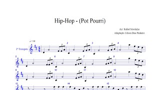 Partitura - Canção da Infantaria (1º Trompete em Sib) 