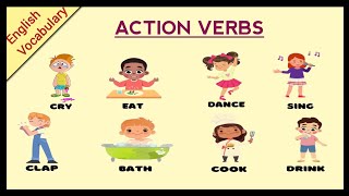 20 Action verbs in English | Important English vocabulary