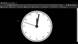 Analog clock | JavaScript Project #6