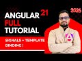 Angular 21 Tutorial in Hindi #32 | Signals + Template Binding | Reactive UI