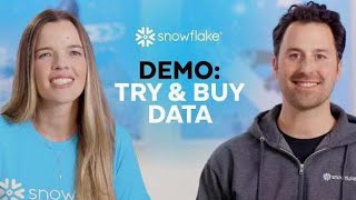 Snowflake Marketplace Demo | Try Before You Buy Experience