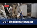 Hurricane Helene: North Carolina residents recover from storm's fatal floods