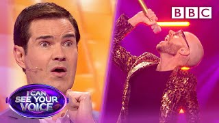 Jimmy Carr SHOCKED by singer's murderous voice | I Can See Your Voice - BBC