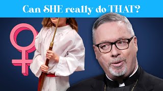 What's with girl altar servers?