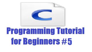 C Programming for Beginners 5 - Variables and Basic Datatypes