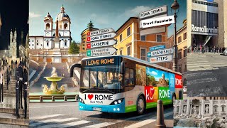 I LOVE ROME FAMILY TOUR: Roma Termini- Barberini / Spanish Steps : Trevi Fountain /Walking Tour Rome