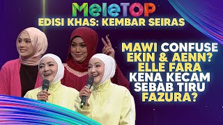 Ekin \u0026 Aenn Kongsi Pengalaman Jadi Kembar, Elle Fara Kena Kecam Sebab Fazura?| MeleTOP| Nabil \u0026 Hawa