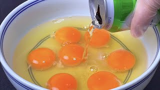 Pour beer into eggs and take it out of the pot, which will instantly change into delicious food, si