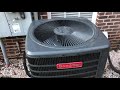 2019 goodman heat pump defrosting with steam