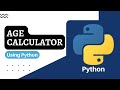 Creating Agecalculator Using Python || Python Programming|| Simple Program to calculate age.