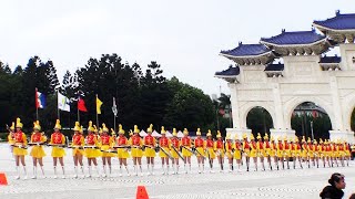 景美女中樂儀隊!2021. 04 .18臺北市樂儀旗舞觀摩表演Taipei team flag dance band instruments