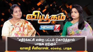 பாஜகவை தவிர மற்ற கட்சிகள் மதமாற்றம் என்றதும் அமைதி காப்பது ஏன்?- Vanathi Srinivasan, எம்எல்ஏ, BJP